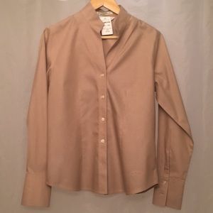 Orvis Tan Button Up Shirt